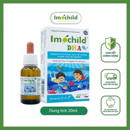 Imochild DHA Vị Chanh 20ml