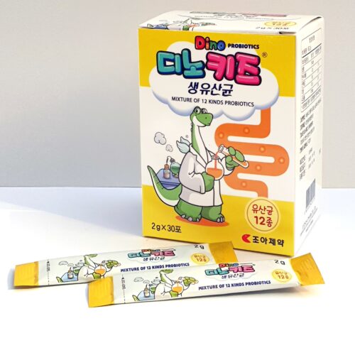 Men 12 chủng Dino Probiotics – ChoA Pharma nội địa Hàn Quốc – Live Lactobacillus