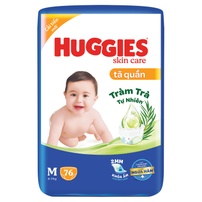 Bỉm - Tã quần Huggies size M 76 miếng (cho bé 6 - 11kg)