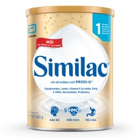 Sữa Similac 5G số 1 900g (cho bé 0-6 tháng tuổi)