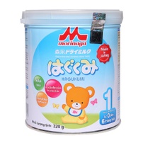 Sữa Morinaga Hagukumi số 1 320g cho bé 0-6M