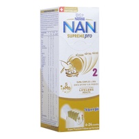 Sữa Nan Supreme Pro số 2 5-HMO hộp giấy 4*16g (6-24M)